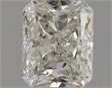 Natural Diamond 1.80 Carats, Radiant with  Cut, J Color, SI2 Clarity and Certified by GIA