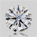 Natural Diamond 1.50 Carats, Round with Very Good Cut, D Color, SI1 Clarity and Certified by GIA