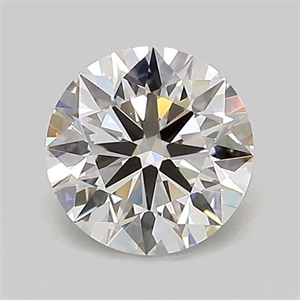 Picture of Lab Grown Diamond 1.02 Carats, Round with Ideal Cut, D Color, VVS2 Clarity and Certified by IGI