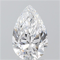 Natural Diamond 1.31 Carats, Pear with  Cut, D Color, VS2 Clarity and Certified by GIA