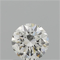 Natural Diamond 0.90 Carats, Round with Very Good Cut, H Color, VVS2 Clarity and Certified by GIA