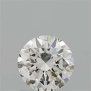 Picture of Natural Diamond 0.90 Carats, Round with Very Good Cut, H Color, VVS2 Clarity and Certified by GIA