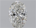 Diamante Natural 3.01 quilates, Ovalado , Color G, claridad SI2 y certificado GIA