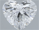 Natural Diamond 0.33 Carats, Heart with  Cut, E Color, VVS1 Clarity and Certified by GIA