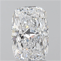 Natural Diamond 2.01 Carats, Cushion with  Cut, D Color, SI1 Clarity and Certified by GIA