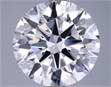 Lab Grown Diamond 3.52 Carats, Round with Excellent Cut, F Color, VS1 Clarity and Certified by GIA