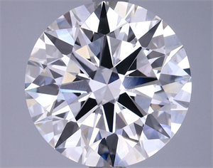Picture of Lab Grown Diamond 3.52 Carats, Round with Excellent Cut, F Color, VS1 Clarity and Certified by GIA