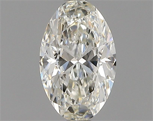Foto Diamante Natural 0.51 quilates, Ovalado , Color I, claridad VVS2 y certificado GIA de
