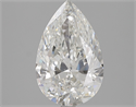 Diamante Natural 3.03 quilates, De pera , Color H, claridad VS2 y certificado GIA
