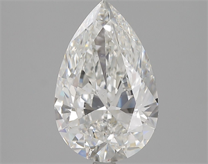 Picture of Natural Diamond 3.03 Carats, Pear with  Cut, H Color, VS2 Clarity and Certified by GIA
