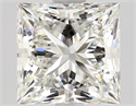 Natural Diamond 1.80 Carats, Princess with  Cut, H Color, VS1 Clarity and Certified by GIA