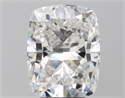 Natural Diamond 5.51 Carats, Cushion with  Cut, F Color, VS1 Clarity and Certified by GIA
