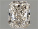 Natural Diamond 0.90 Carats, Radiant with  Cut, J Color, VS1 Clarity and Certified by GIA