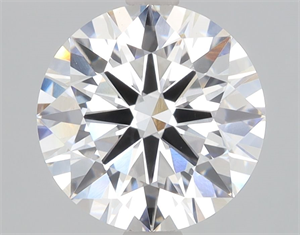 Picture of Lab Grown Diamond 2.00 Carats, Round with Excellent Cut, E Color, VS1 Clarity and Certified by IGI