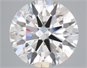 Lab Grown Diamond 4.02 Carats, Round with Excellent Cut, E Color, VS1 Clarity and Certified by GIA