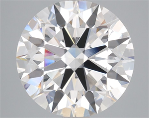 Picture of Lab Grown Diamond 4.02 Carats, Round with Excellent Cut, E Color, VS1 Clarity and Certified by GIA