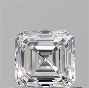 Picture of Natural Diamond 0.70 Carats, Asscher with  Cut, G Color, VVS2 Clarity and Certified by GIA