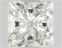 Natural Diamond 0.84 Carats, Princess with  Cut, I Color, VS2 Clarity and Certified by GIA