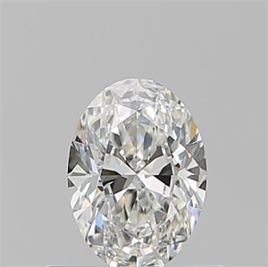 Foto Diamante Natural 0.50 quilates, Ovalado , Color G, claridad VVS2 y certificado GIA de