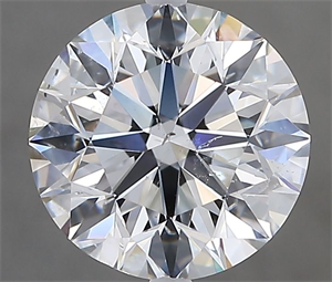 Foto Diamante Natural 2.50 quilates, Redondo , Color F, claridad SI2 y certificado GIA de