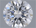 Lab Grown Diamond 0.70 Carats, Round with Excellent Cut, D Color, VS1 Clarity and Certified by IGI