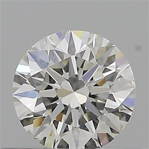 Foto Diamante Natural 0.42 quilates, Redondo , Color H, claridad IF y certificado GIA de