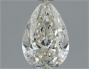 Natural Diamond 1.00 Carats, Pear with  Cut, J Color, SI2 Clarity and Certified by IGI