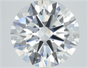 Lab Grown Diamond 3.09 Carats, Round with Ideal Cut, E Color, VVS2 Clarity and Certified by IGI