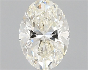 Picture of Natural Diamond 0.61 Carats, Oval with  Cut, J Color, VVS2 Clarity and Certified by GIA