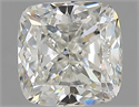 Natural Diamond 1.50 Carats, Cushion with  Cut, H Color, VVS2 Clarity and Certified by GIA