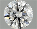 Del inventario de diamantes de laboratorio, 2.10 quilates, Redondo , Color E, claridad VS1 y certificado IGI