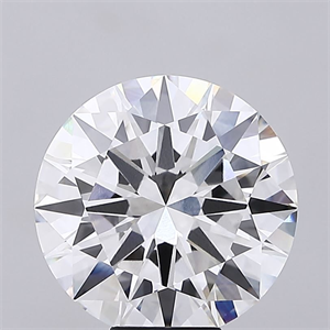 Picture of Lab Grown Diamond 10.01 Carats, Round with Excellent Cut, G Color, VVS2 Clarity and Certified by IGI