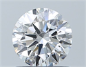 Natural Diamond 0.80 Carats, Round with Excellent Cut, F Color, VVS2 Clarity and Certified by GIA