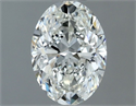 Diamante Natural 0.81 quilates, Ovalado , Color I, claridad VVS2 y certificado GIA