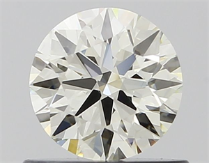 Picture of Natural Diamond 0.61 Carats, Round with Excellent Cut, I Color, VS1 Clarity and Certified by IGI