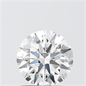Lab Grown Diamond 1.03 Carats, Round with Ideal Cut, D Color, VS1 Clarity and Certified by IGI