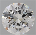 Lab Grown Diamond 4.52 Carats, Round with Excellent Cut, E Color, VS1 Clarity and Certified by IGI