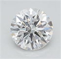 Lab Grown Diamond 1.10 Carats, Round with Ideal Cut, D Color, VS1 Clarity and Certified by IGI