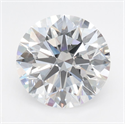 Del inventario de diamantes de laboratorio, 3.02 quilates, Redondo , Color D, claridad VVS1 y certificado IGI