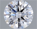 Del inventario de diamantes de laboratorio, 1.01 quilates, Redondo , Color D, claridad VVS2 y certificado IGI