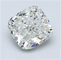 Natural Diamond 1.83 Carats, Cushion with  Cut, J Color, VS2 Clarity and Certified by GIA