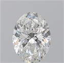 Natural Diamond 1.20 Carats, Oval with  Cut, G Color, SI2 Clarity and Certified by GIA