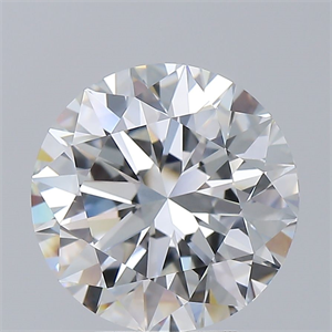 Picture of Lab Grown Diamond 5.01 Carats, Round with Excellent Cut, F Color, VVS2 Clarity and Certified by IGI