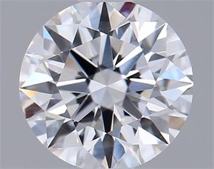 Picture of Lab Grown Diamond 1.05 Carats, Round with Ideal Cut, D Color, VVS1 Clarity and Certified by IGI