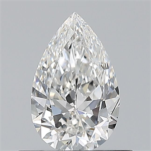 Foto Diamante Natural 0.51 quilates, De pera , Color F, claridad VS1 y certificado GIA de