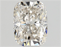 Natural Diamond 0.54 Carats, Cushion with  Cut, H Color, VVS1 Clarity and Certified by GIA