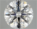 Natural Diamond 1.80 Carats, Round with Excellent Cut, E Color, VS2 Clarity and Certified by GIA