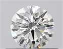 Diamante Natural 0.42 quilates, Redondo , Color H, claridad VVS1 y certificado GIA