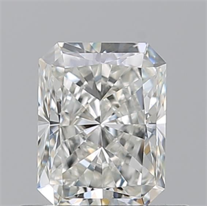 Picture of Natural Diamond 0.71 Carats, Radiant with  Cut, H Color, VVS1 Clarity and Certified by GIA