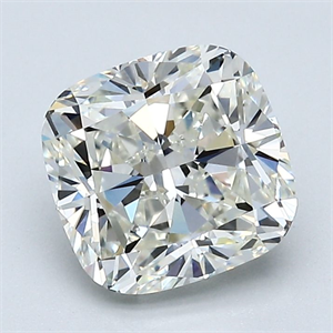 Picture of Natural Diamond 2.02 Carats, Cushion with  Cut, J Color, VS2 Clarity and Certified by GIA
